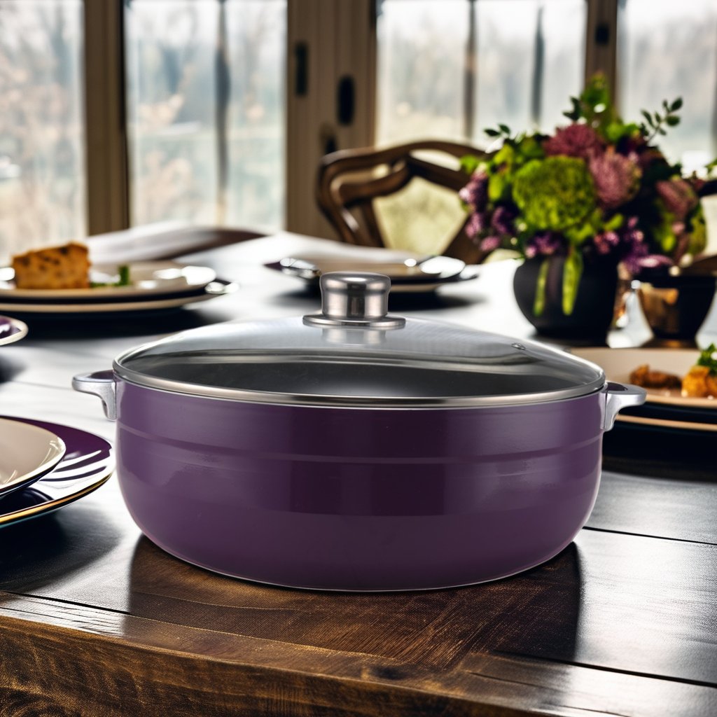Heavy Gauge Eco-Friendly Aluminum Non-Stick Cookware Set Metal Pots
