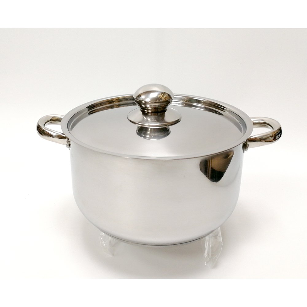 Multi Function Stainless steel kitchen cookware set cooking pot with steel lid