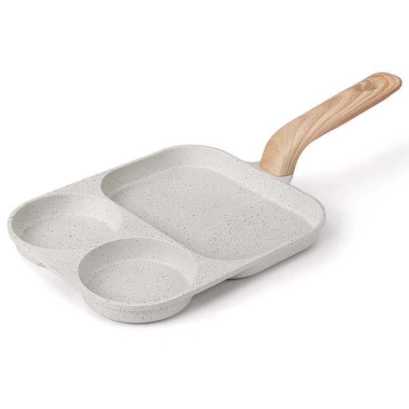 Household Gas Stove Induction Cooker Pan Egg Steak Pot Food Grade Maifanitum Nonstick Frying Pan Multifunctional Cookware