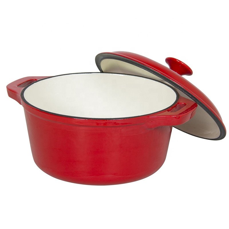 3pcs Enameled Cast Iron Cookware set