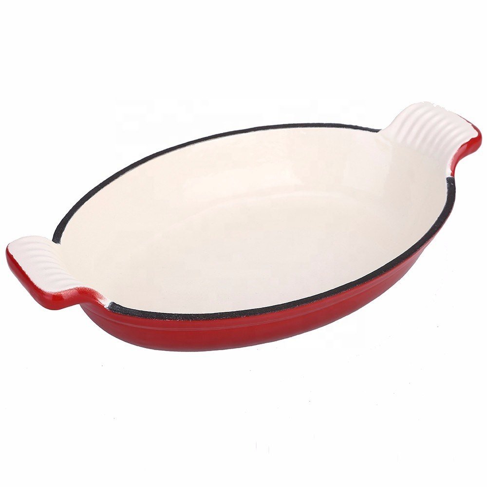 3pcs Enameled Cast Iron Cookware set
