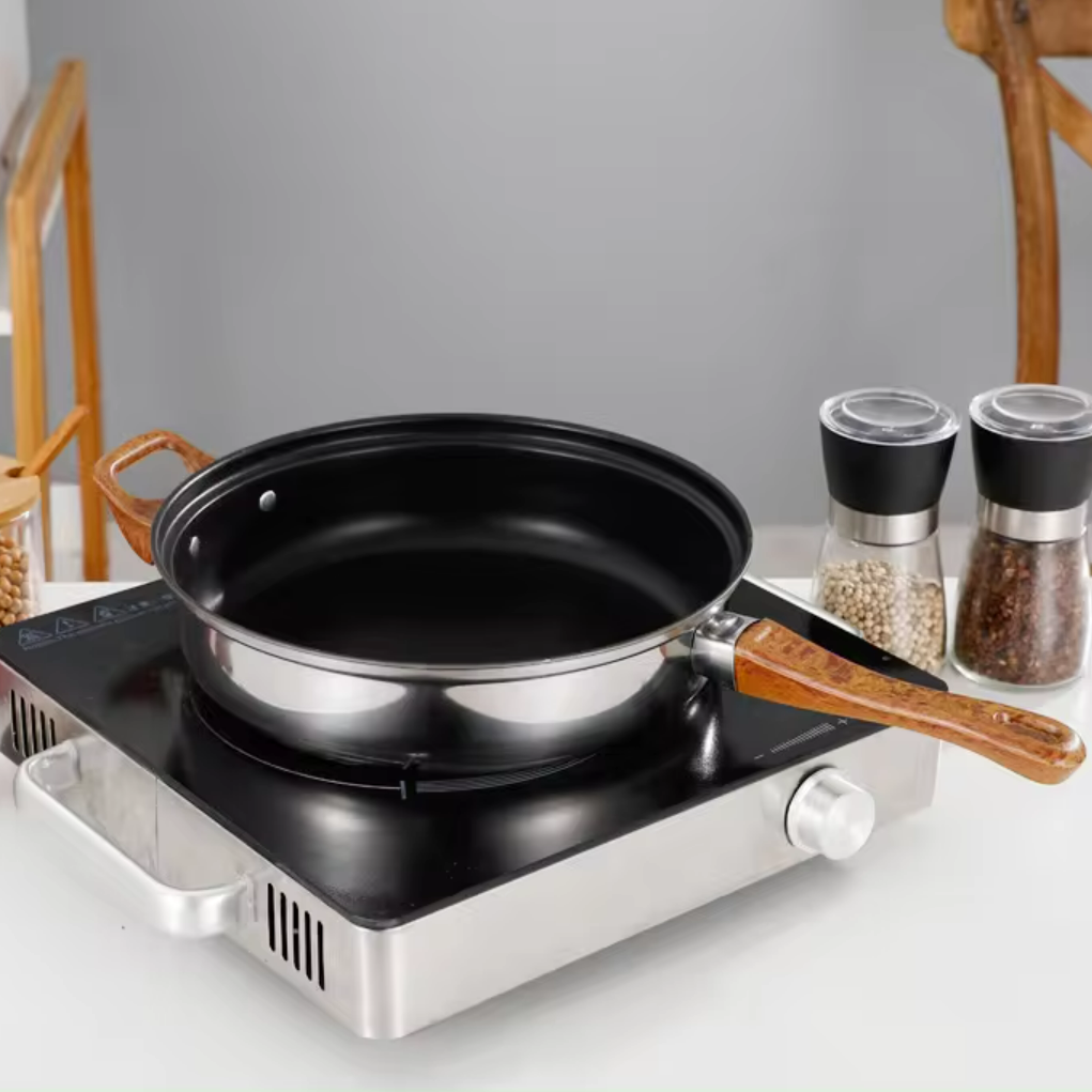 Wholesale 12pcs Stainless Steel Saucepan Cookware Sets With Glass Lid Cooking Pots And Pans Set Soup Stock Pot Kettle Frying Pan
