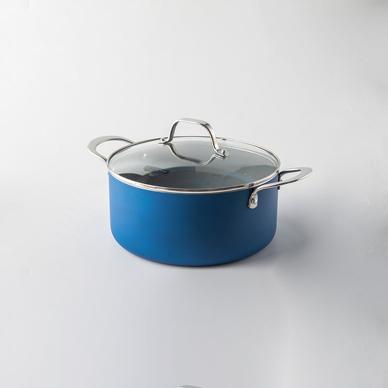 Cookware Set Nonstick Aluminum 13pcs Ceramic Pots and Pans Set Gas,Induction Compatible Oven Safe Stainless Steel Handle