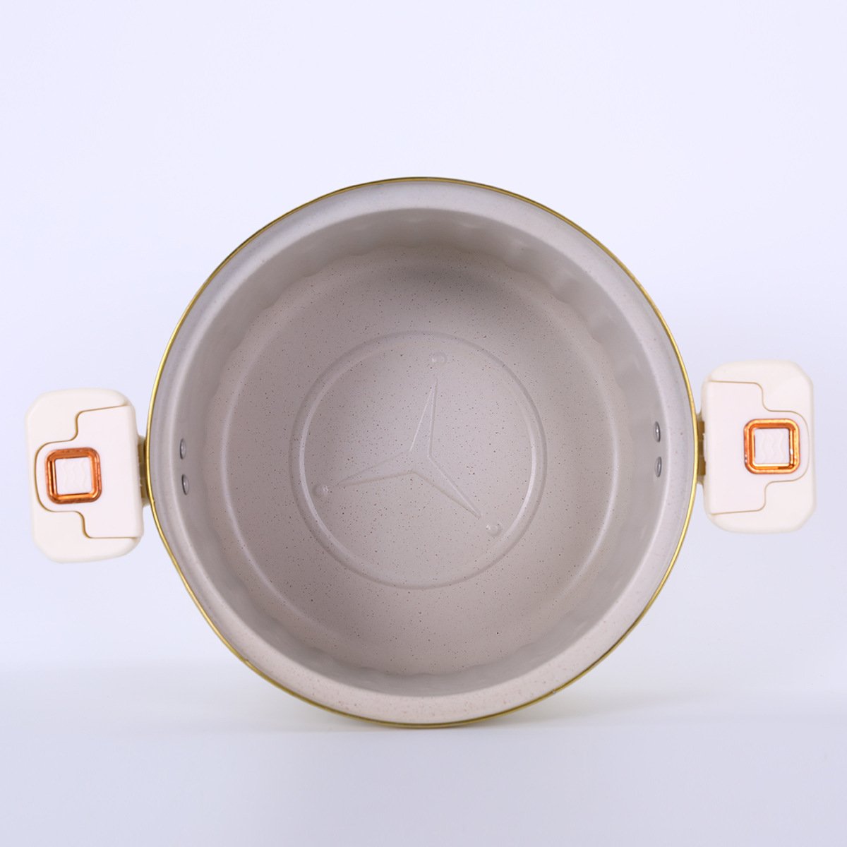 Large Capacity Non Stick Cookware Sets Micro Pressure Cooker Maifan Stone Soup Pot Push Pull Lock Pressure Pot with Lid
