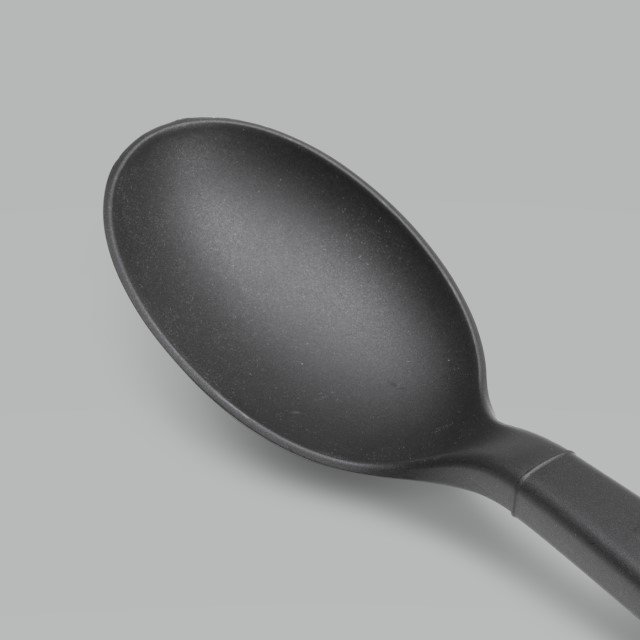 Professional Nonstick Nylon Kitchen Gadgets Long Handle Serving Spoon Ice Fruit Potatoes Pasta Vegetables Grill Plate PP Handle