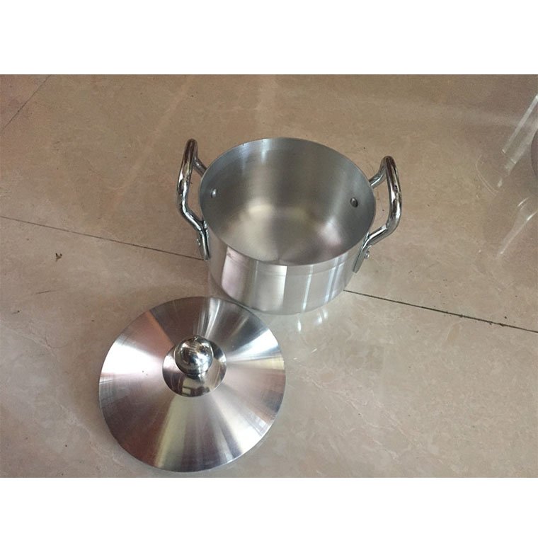 7PCS Aluminum Cooking Pot Set Africa Hot Sell Polished Cookware Set Kitchenware For Home Cooking