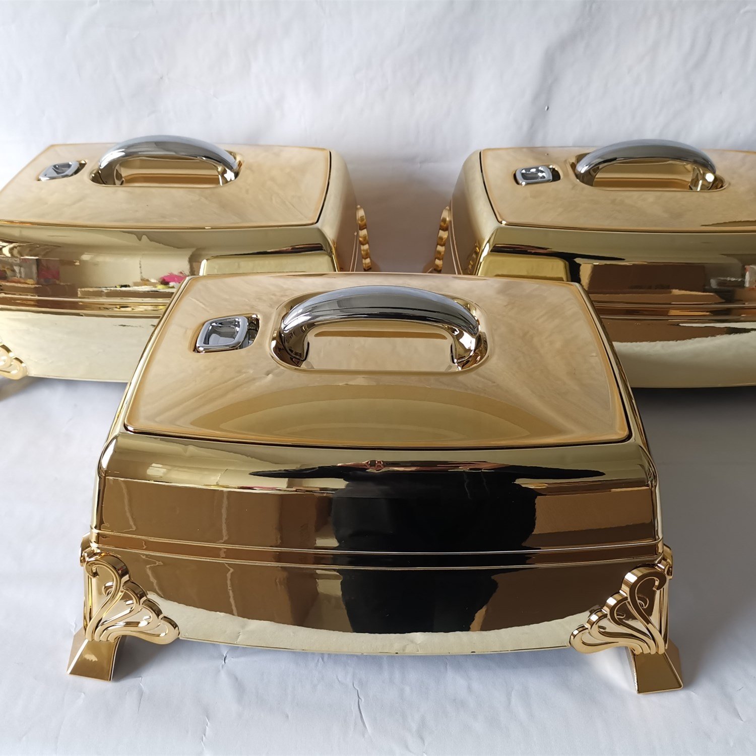 Countertop Hot Pot Food Warmer Display Casseroles Cookwares Set Lunch Box