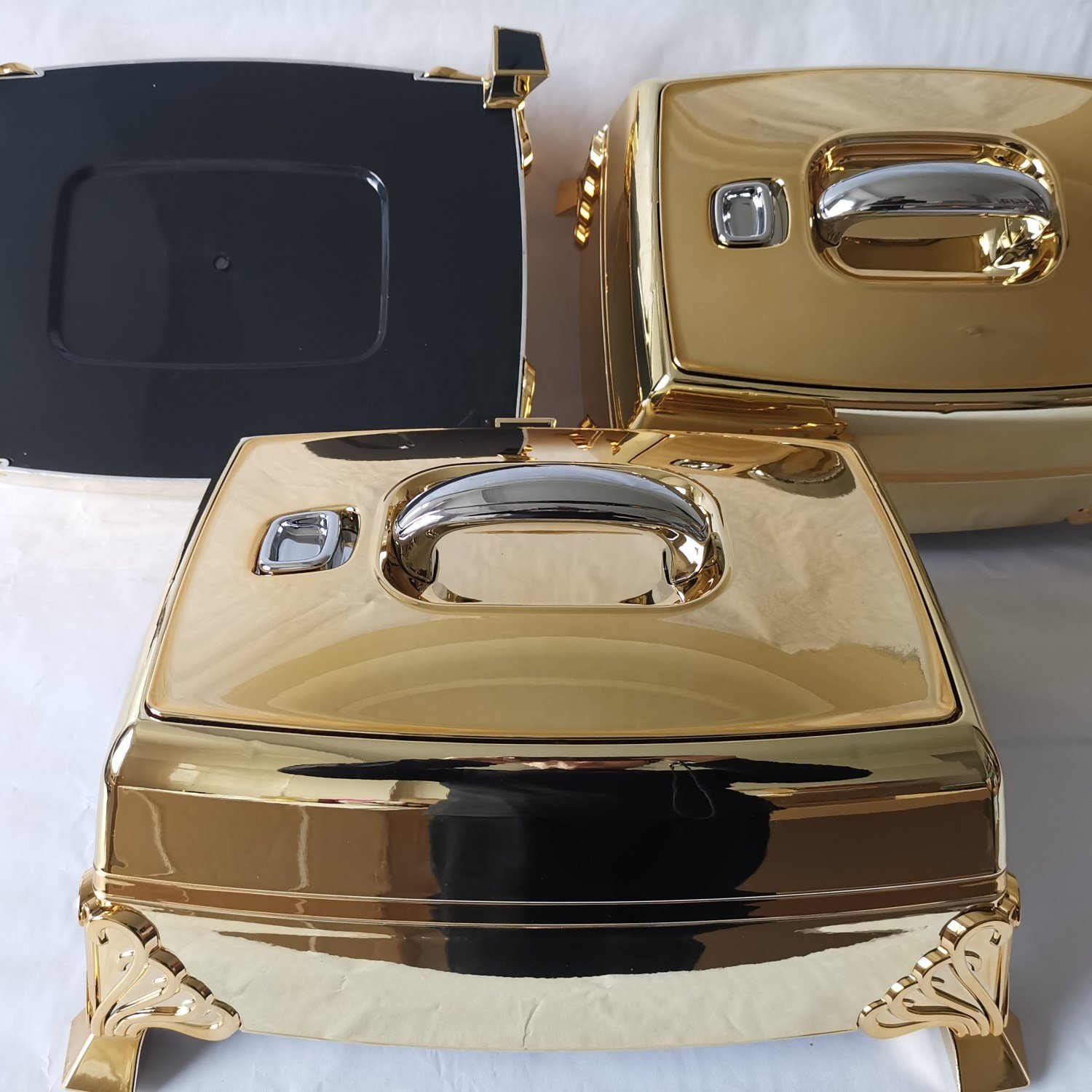 Countertop Hot Pot Food Warmer Display Casseroles Cookwares Set Lunch Box