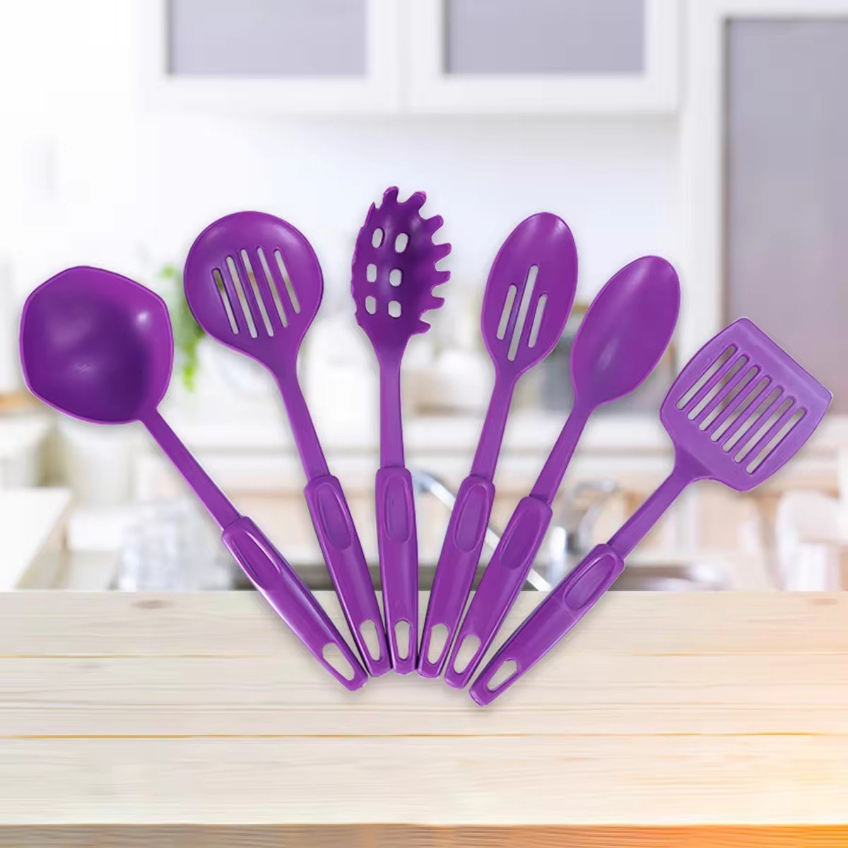 Can Kitchen non stick kitchen items purple Sauce pan non stick cookware set