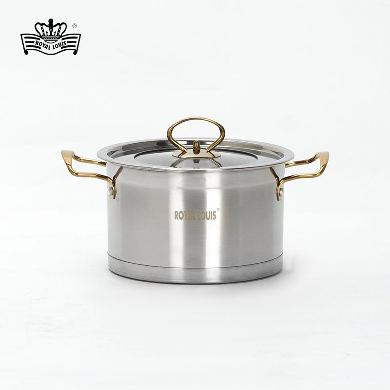 Royal Louis Multi-size combination 6pcs cooking pots sets 6pcs Induction cookware Stainless Steel Cookware set Soup Pots