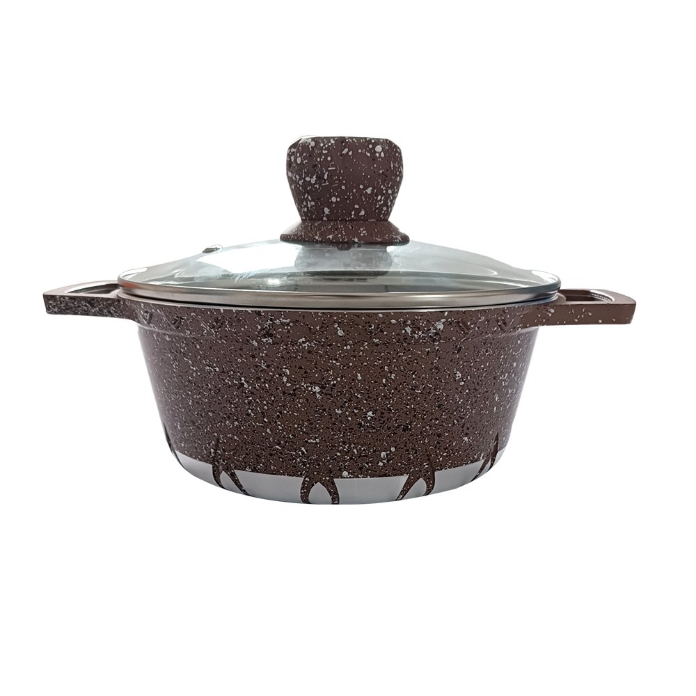 OEM 10 Pieces Set Of Medical Stone Household Soup Pot Set Non stick Cookware Set Can Be Customized Cookware