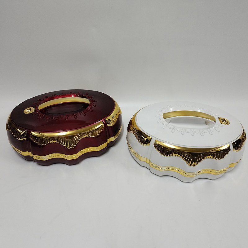 Hot Die Cast Iron Insulated Food Warmer Kitchen Cookware Set Enamel Casserole Cooking Pot Pan