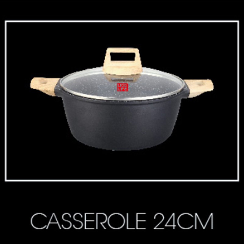 2023 New Design Die Cast Aluminum Non-stick Kitchen Cookware Sets Ware Cooking Pot With Five Pot