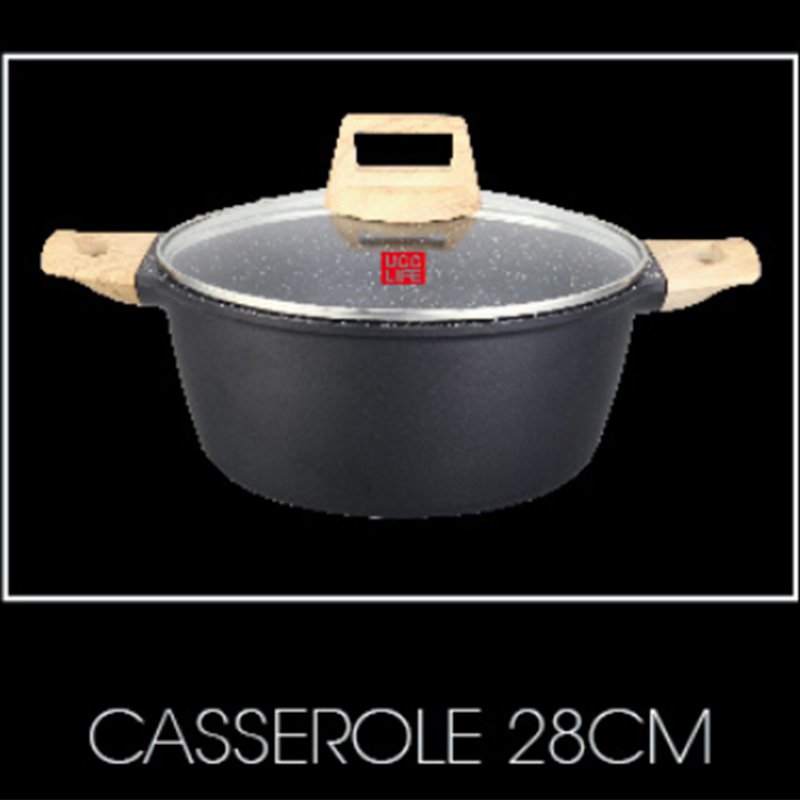 2023 New Design Die Cast Aluminum Non-stick Kitchen Cookware Sets Ware Cooking Pot With Five Pot