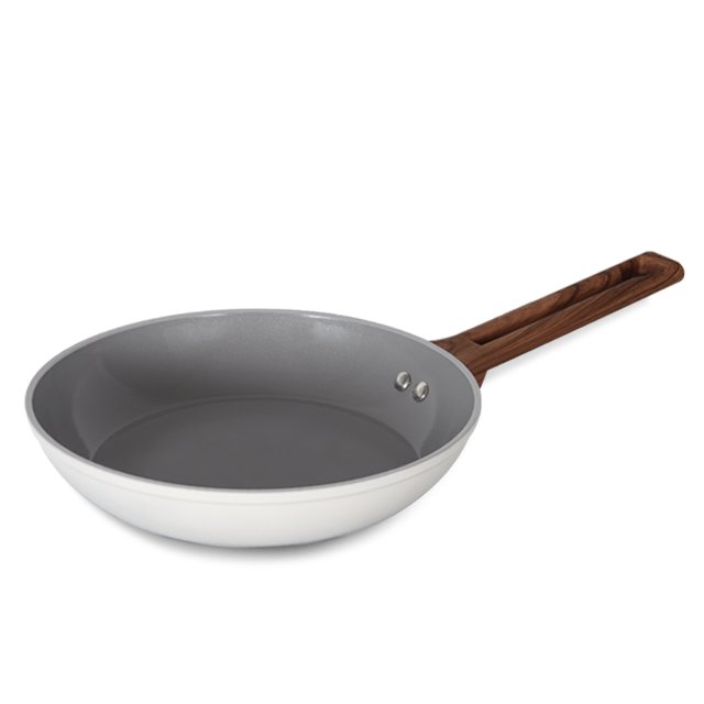 Eco-friendly Hot Wholesale Forged Nonstick Kitchenware Nonstick Coating Cookware Sets With Wooden Handle And Silicone Cover