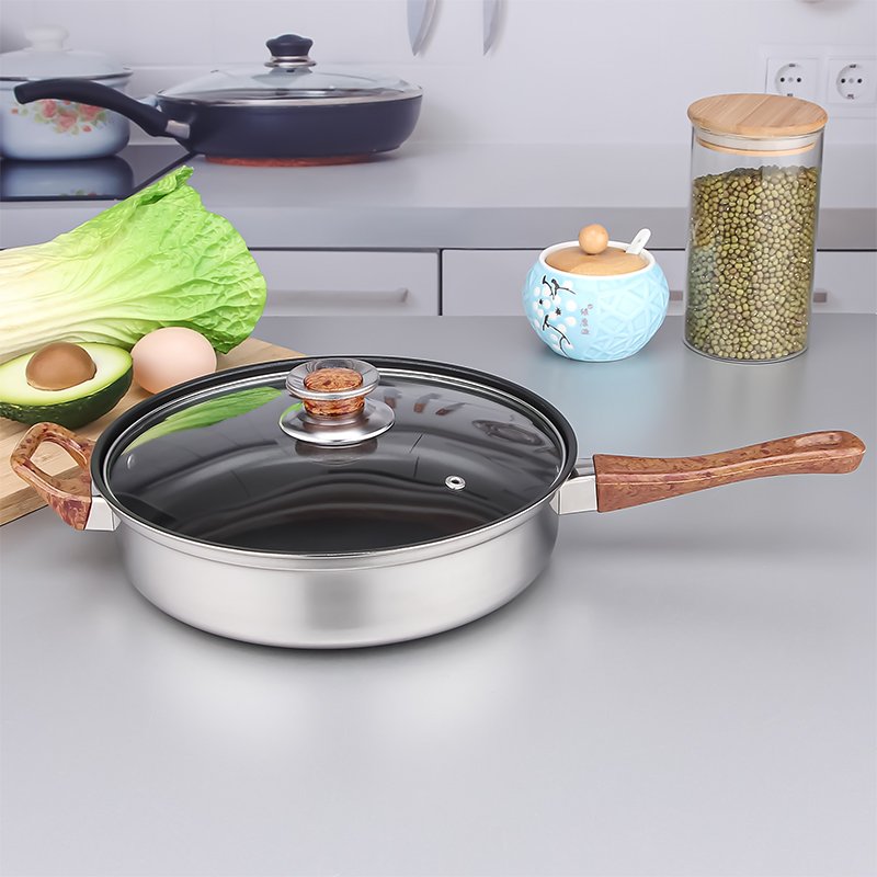 Hot Selling 12 Pcs Cooking Pot Set Stainless Steel Pot Cookware Set With Glass Lid