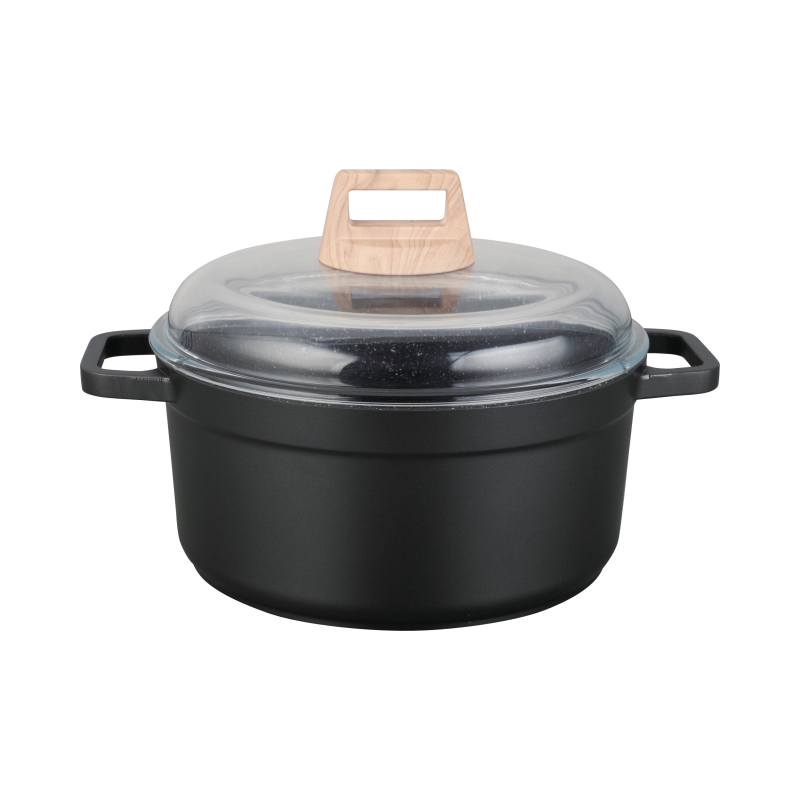UCCLIFE 7PCS NON STICK ALUMINUM GLASS LID COOKWARE SET kitchen ware kitchen pot sets