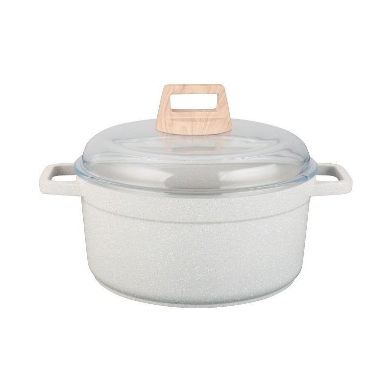 UCCLIFE 7PCS NON STICK ALUMINUM GLASS LID COOKWARE SET kitchen ware kitchen pot sets