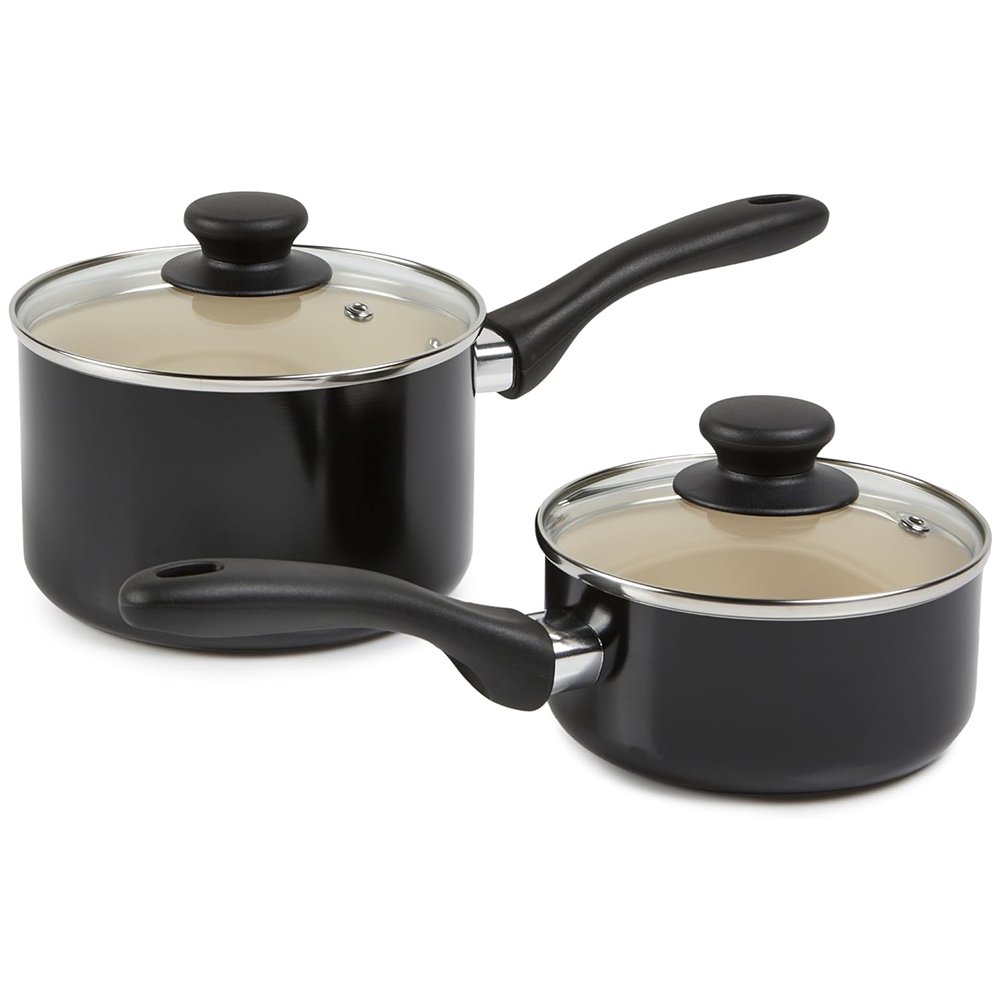 MYH Aluminum Ceramic Nonstick Pots and Pans 11 Piece Cookware Set Made Without PFOA & PTFE