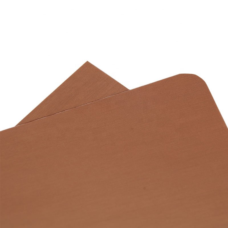 7 days delivery heat resistant up BBQ Sheet 500 degrees fire PTFE coated grill mat on cast iron cookware set