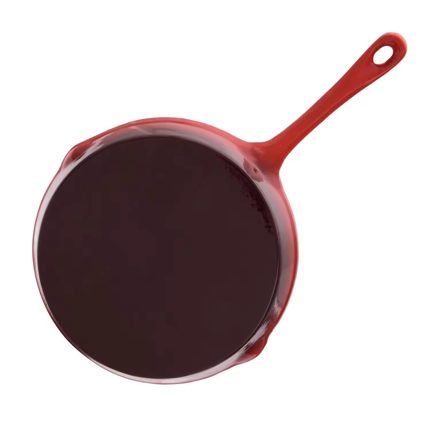 Factory Customized Wholesale 10 Inch red yellow Egg steak Fried Roasting Skillet Round Nonstick Frying Pan Enamel Cast Iron Pan