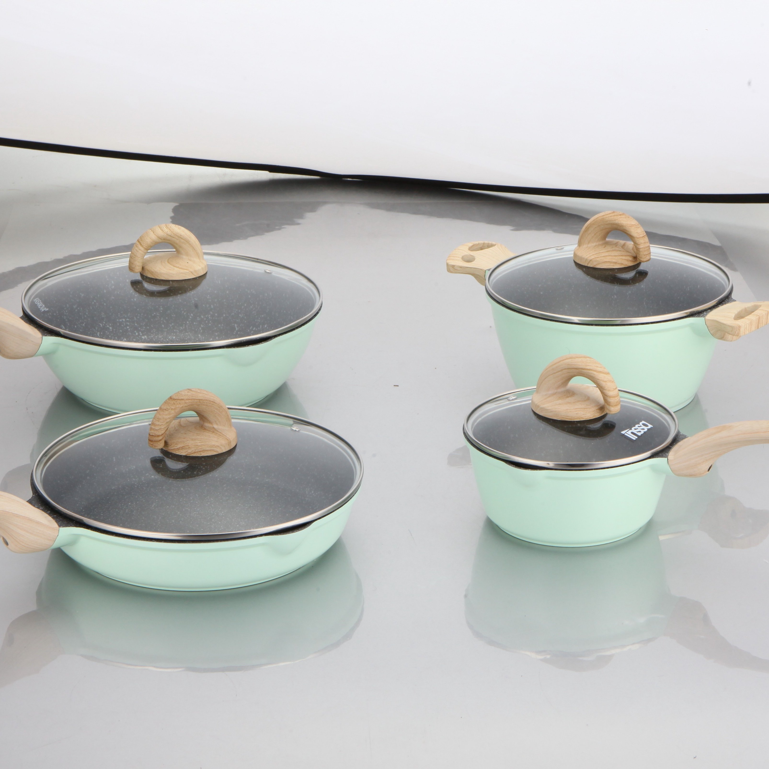 boreine nonstick granite cookware set ceramic cookware set nonstick in ready stock