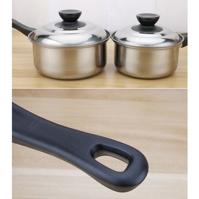 14/16/18cm stainless steel sauce pan /hot pot restaurant equipment/modern kitchen designs milk pot cookingware set