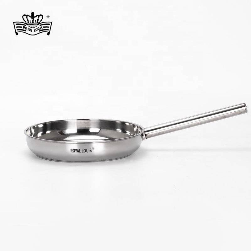 Customizable 9 Pcs Stainless Steel Cookware Set Commercial Pot Set With Long Handle Restaurant Sauce Pan Frying Pan Kitchenware