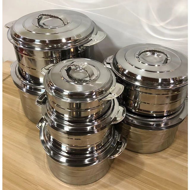Stainless steel pot set Cookware Sets Soup Pots Cooking Pot casserole set