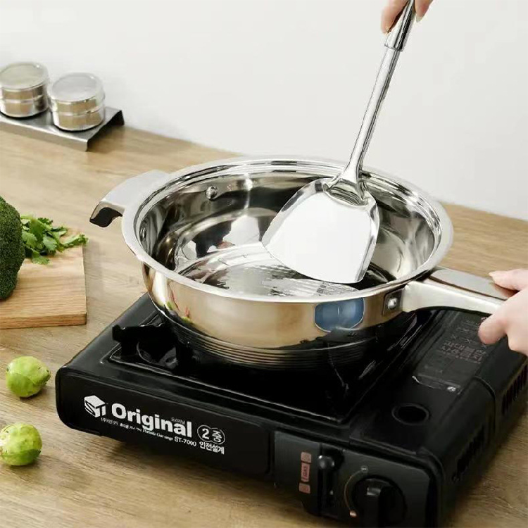 In Stock 70 pcs cookware set Stainless Steel Pot Set with Thickened Compound Nonstick BBQ Grill metal kaisa villa cookware set