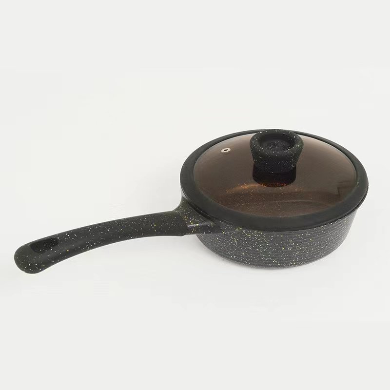 10pcs Luxury Granite Aluminum Nonstick Coating Cooking Granite Kitchen Marble Non Pots Pan Stick Cookware Sets