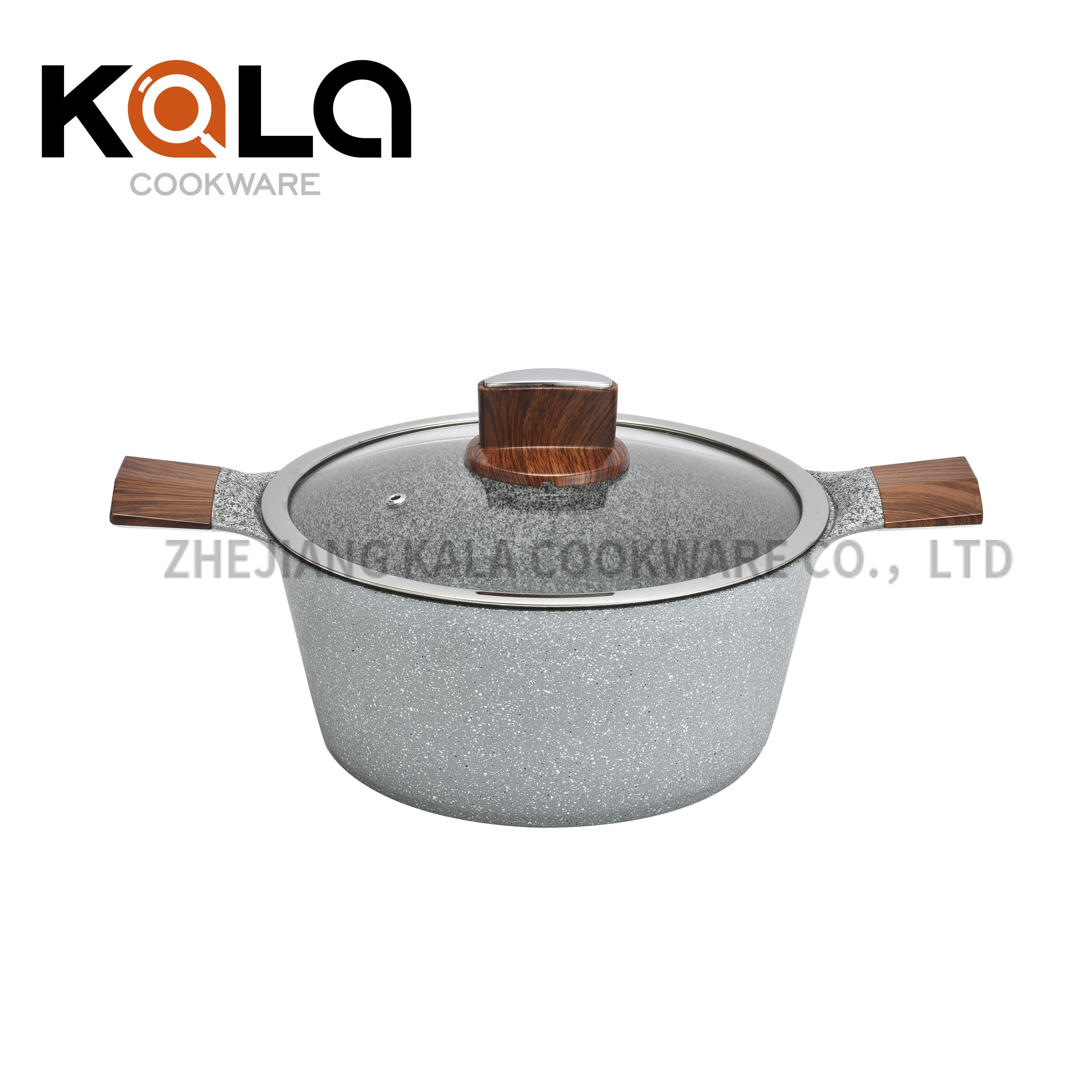 New Design High Quality Kitchen Supplies Aluminum Non Stick Cooking Pot Wholesale Kitchen Cookware Sets