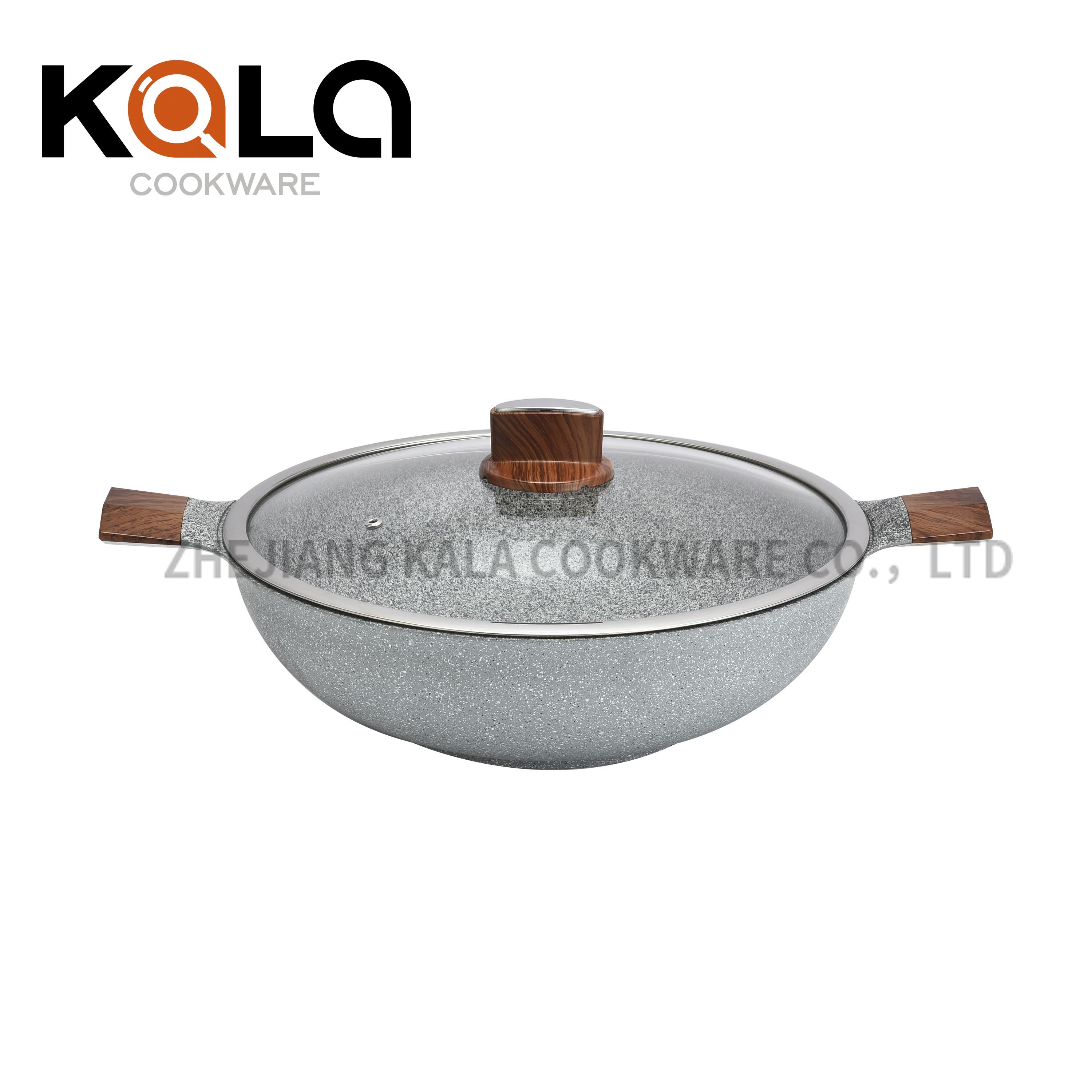New Design High Quality Kitchen Supplies Aluminum Non Stick Cooking Pot Wholesale Kitchen Cookware Sets