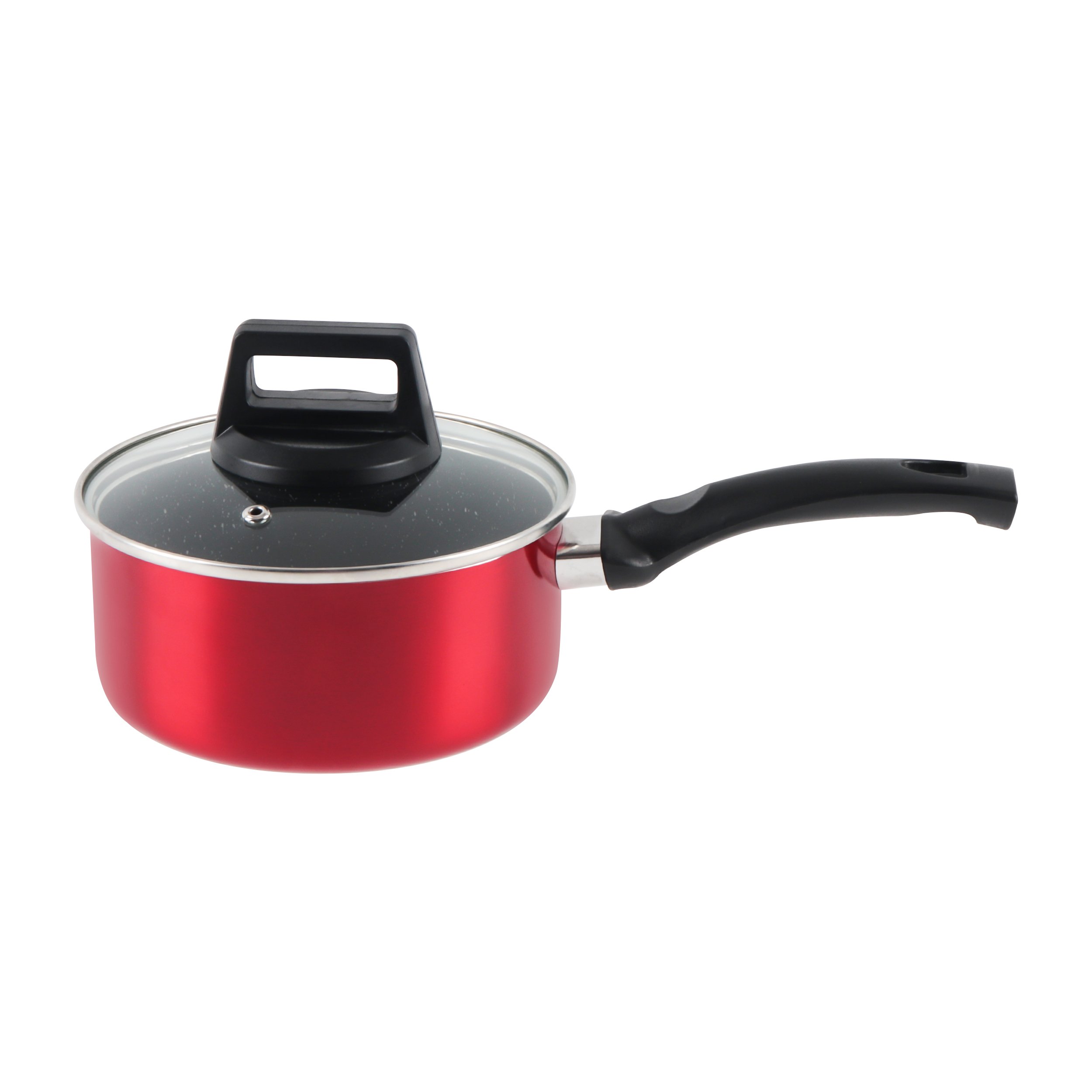 Durable 9-Piece Aluminum Cookware Set Glass Lid NON STICK Bakelite Composite Induction Cooking Kitchenware Kitchen Wares