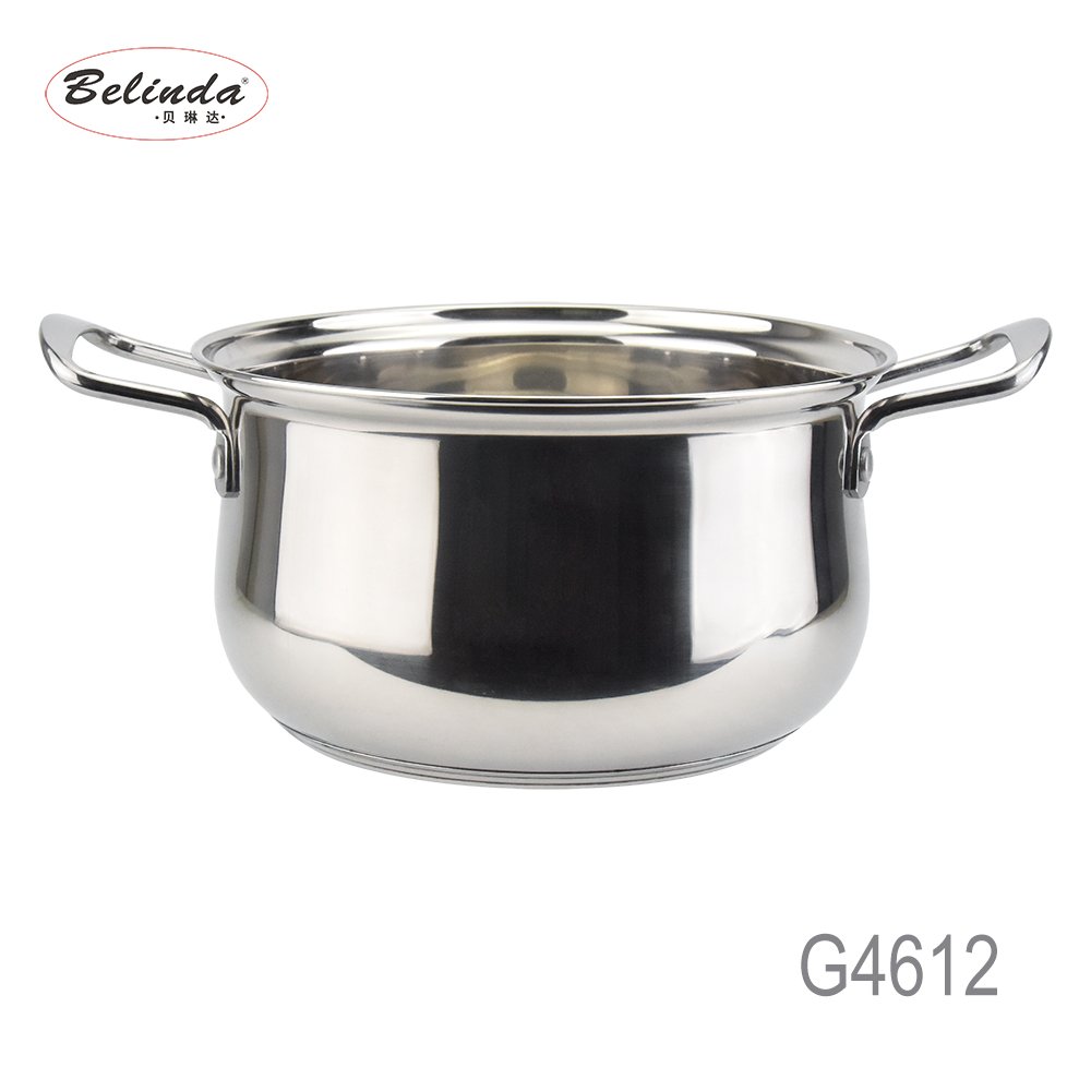 Kitchen Cooking 5 Pcs Stainless Steel Cookware Sets For Induction