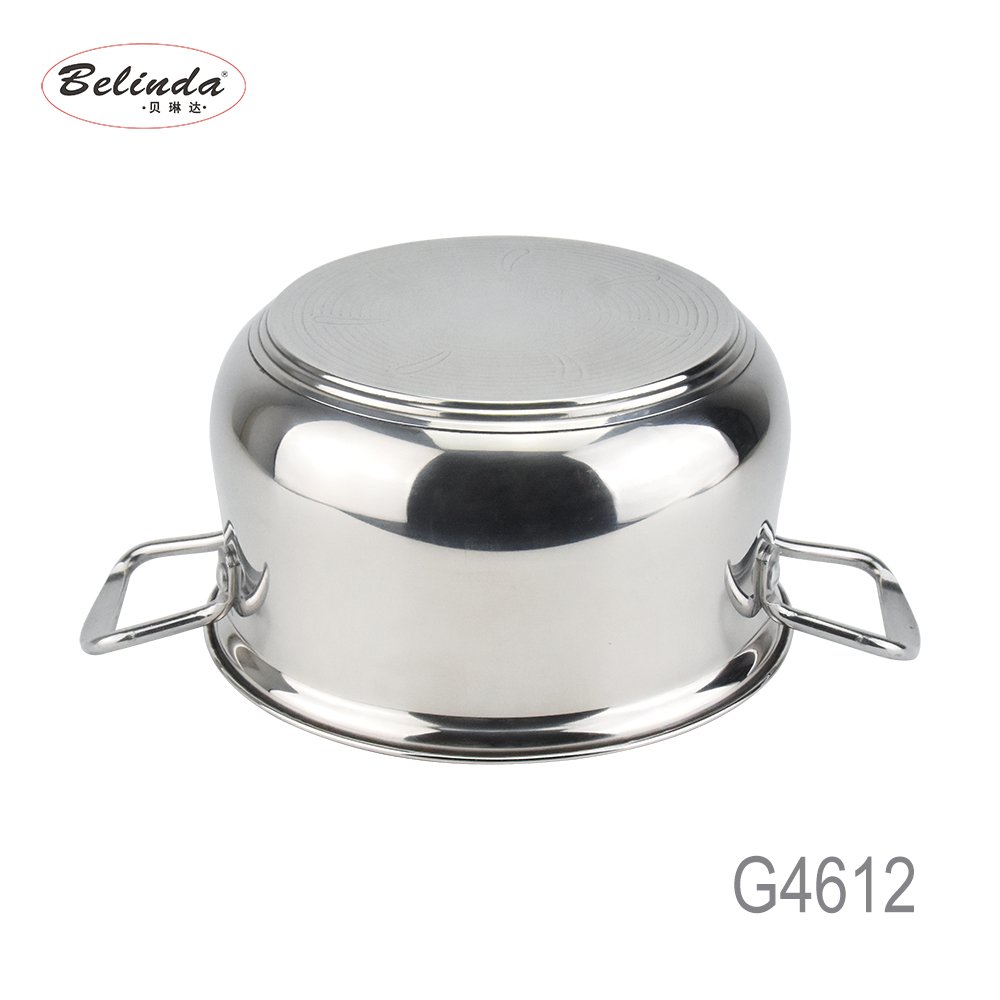 Kitchen Cooking 5 Pcs Stainless Steel Cookware Sets For Induction