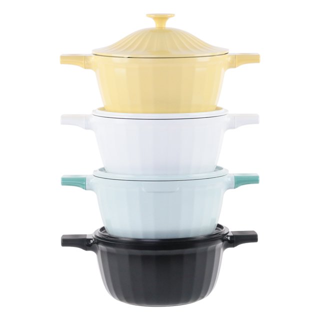 Nicecooker OEM Palise Series Die cast Aluminum cookware sets ceramic 18cm Milk pot