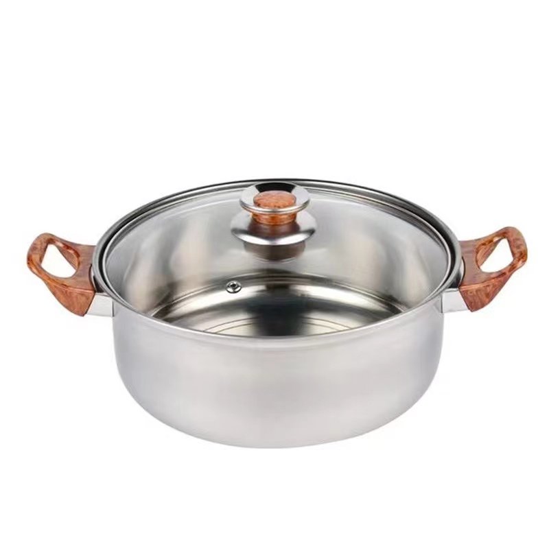 Factory Directly Stainless Steel Soup Pot Walter Kettles Cookware Sets Color Painted Pot Set With Kettle Kitchen Set