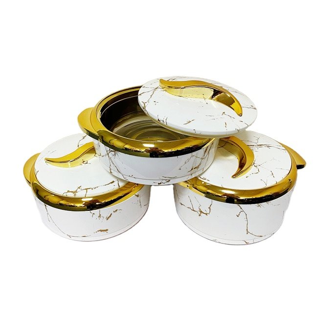 3Pcs 6 Liter Food Warmer Lunch Box Thermal Insulation Container For Wedding Family Party Good Design Quality Big Capacity