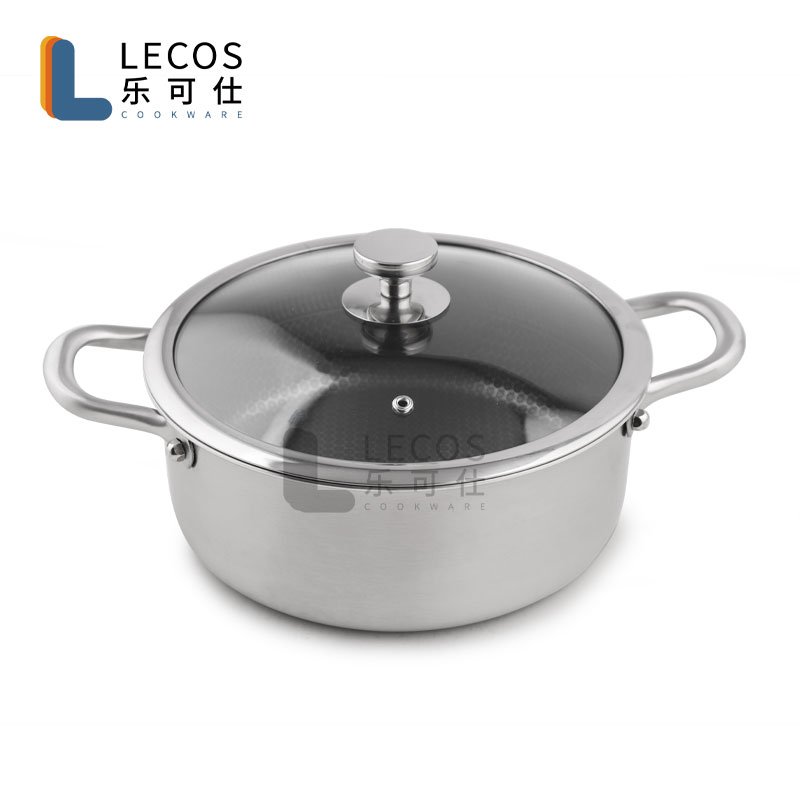 Factory Price Kitchen Cooking Pot Set Nonstick All Clad Triply Stainless Steel kitchen accessories cooking pots