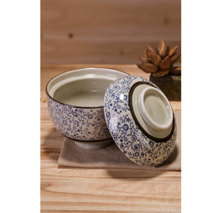 Hand Painted Porcelain Bowl With Cover Soup Bowls Sets 6 5inch Ceramic Bowl Ceramic Cookware Set