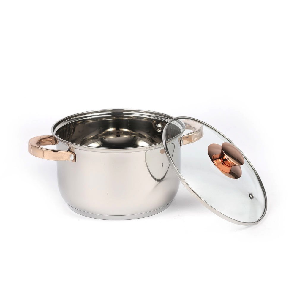 Home OEM casserole saucepan set kitchenware cookware set stainless steel cooking pots cookware set