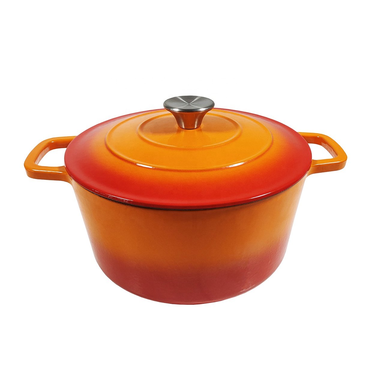 Signature Enameled Cast Iron Cookware Set Cast Iron Casserole Pots 5L Best Cast Iron Pots