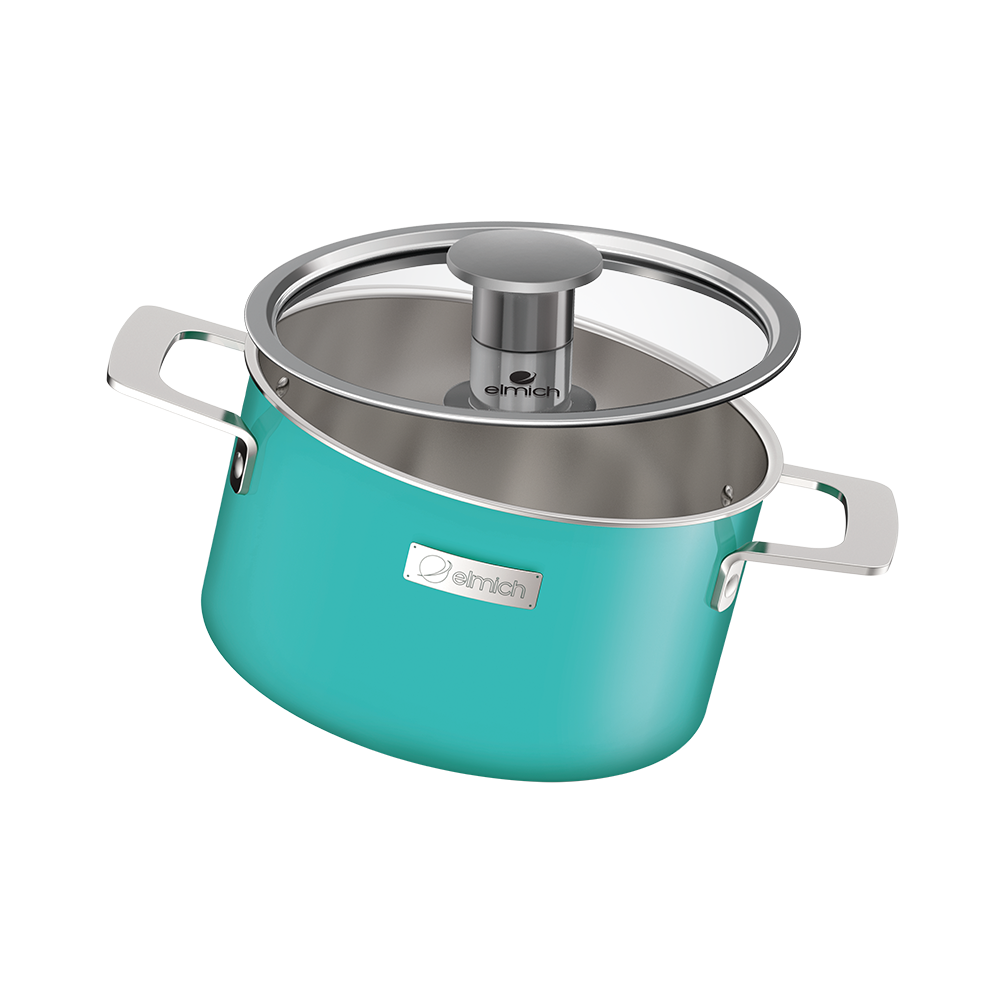 Quality cookware set for kitchen ware Elmich Hera EL-8135 size 18.22 pans 26cm