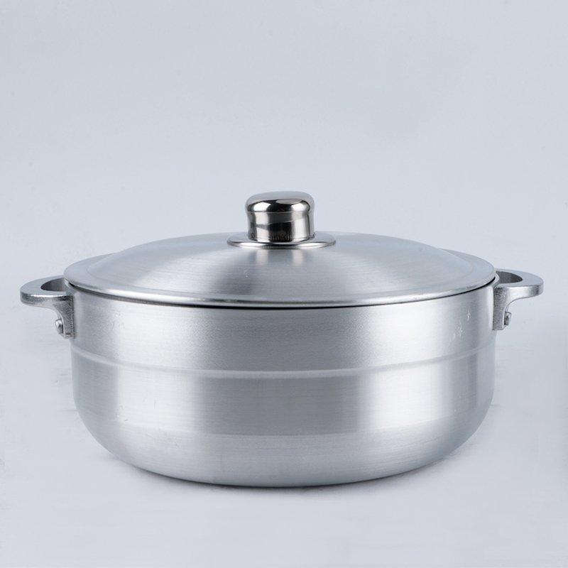 19/24/26/30/33/36cm Hot Selling Aluminum Cookware Pot Set 6 Pots In One Set Heavy Cookware Pot Set