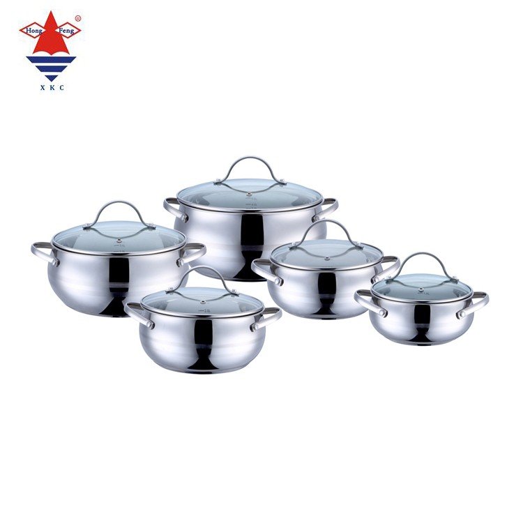 high quality induction non stick with glass lid for 12pcs cookware sets
