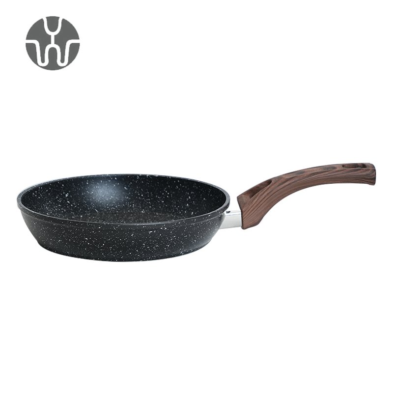 High Quality wholesale nonstick cookware ceramic pan sets with soft touch handle die cast kitchenware set