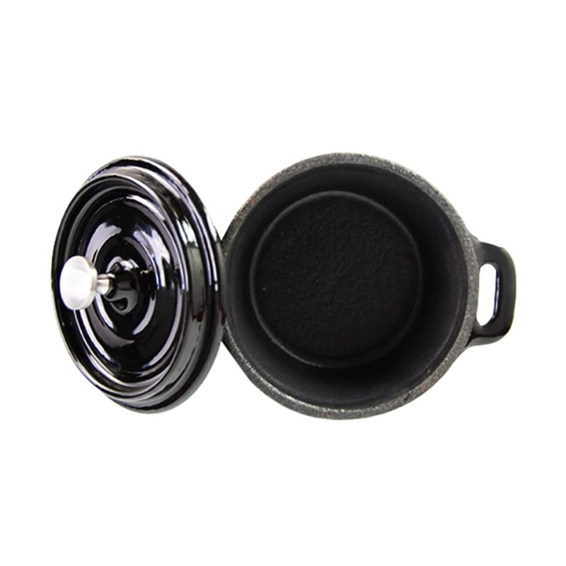 Hot sale customized enamel cooking pots set OEM enamel cast iron pot cookware sets