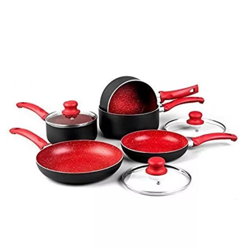 Cookware Set Aluminum kitchen Nonstick cookware sets with handle