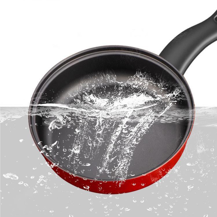 3-Pcs Set Cookware Pot & Pan Set Dazzling Colorful Iron Non-Stick Cookware Gift Sets Kitchen Cookware Pots & Pans Set